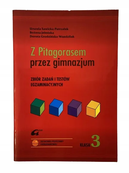 Okładka: MATEMATYKA z PITAGORASEM 3 GIM 8 zadania i testy