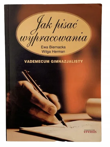 Okładka: WYPRACOWANIA KLASA 6 7 8 SZTUKA nauka PISANIA