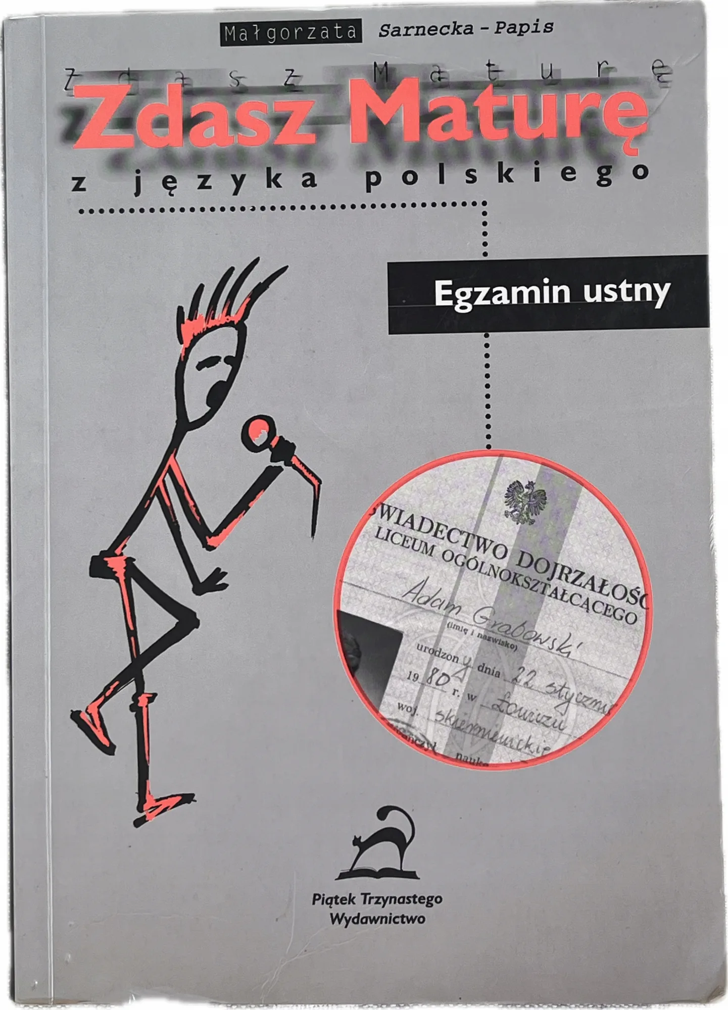 Okładka: Język polski liceum repetytorium ściąga matura LO egzamin ustny