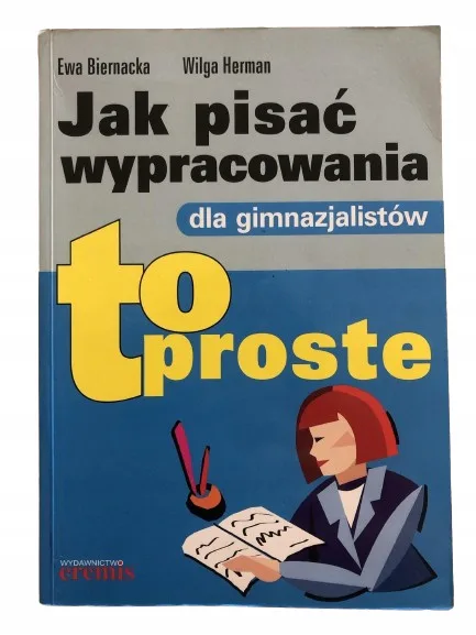 Okładka: WYPRACOWANIA NAUKA PISANIA klasa 6 7 8 To proste