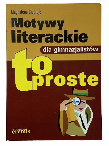 Okładka: MOTYWY LITERACKIE gimnazjum klasa 7 8
