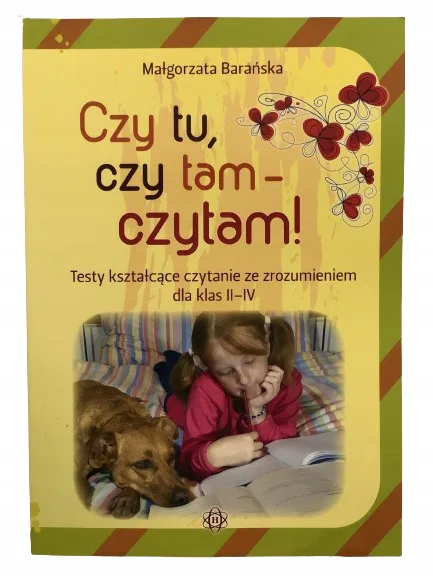 Okładka: Testy na CZYTANIE ze zrozumieniem klasa 2 3 4