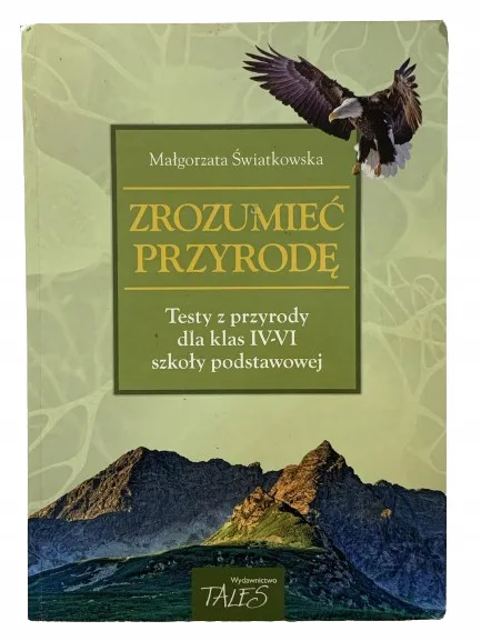 Okładka: PRZYRODA biologia klasa 4 5 6 testy sprawdziany klucze odpowiedzi