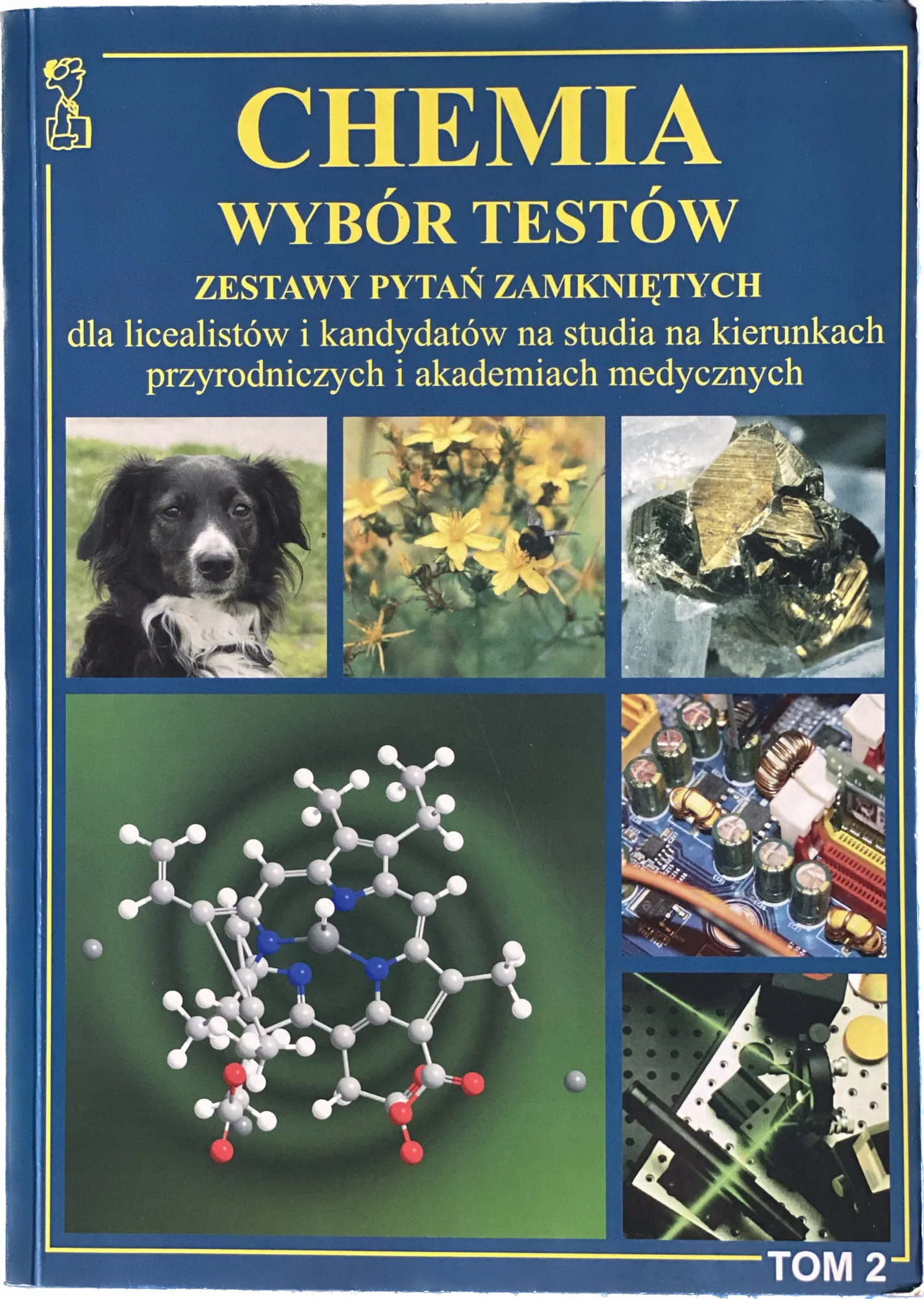 Okładka: Chemia testy zadania z odpowiedziami MATURA medyk