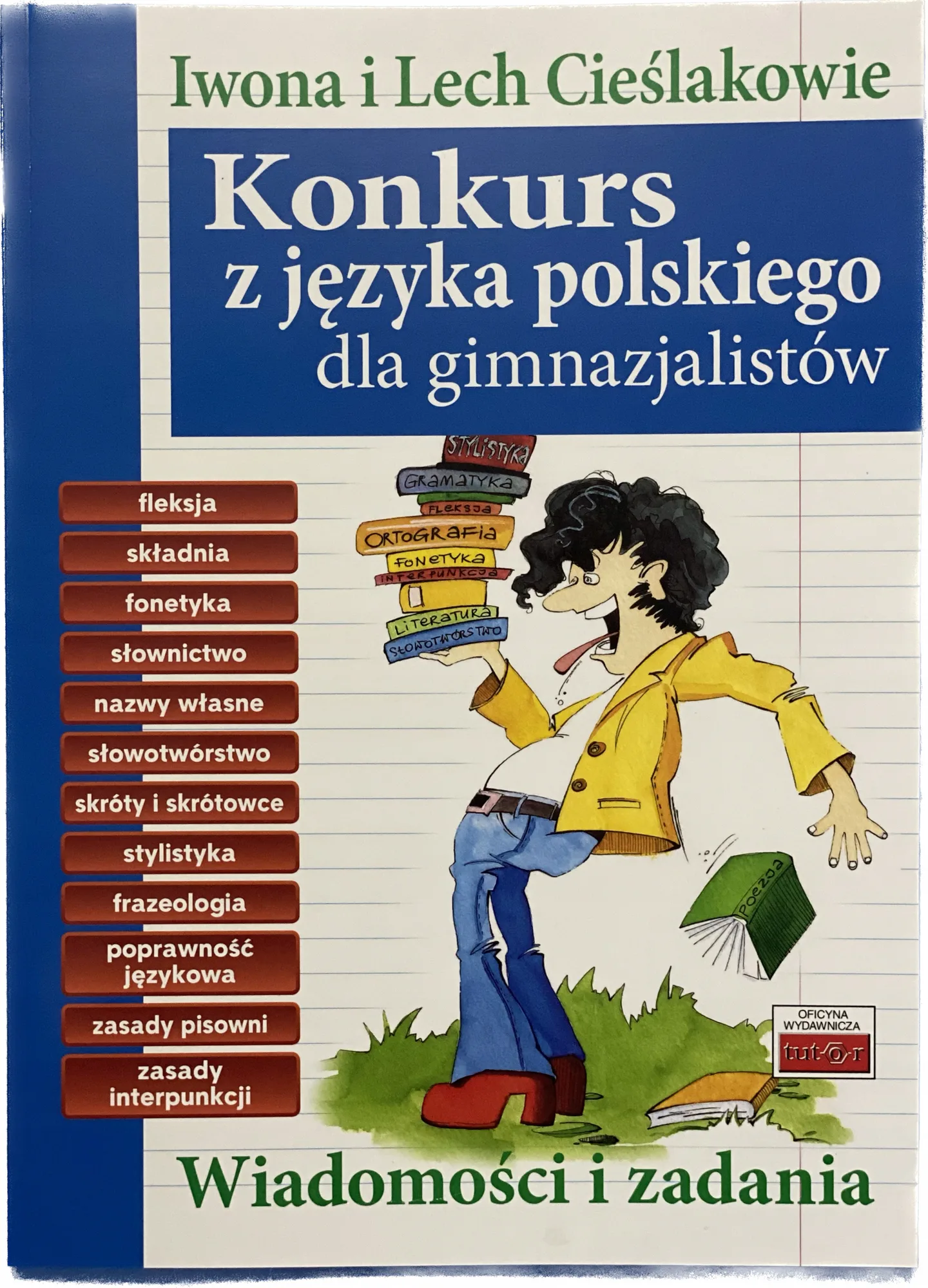Okładka: Konkurs polonistyczny z języka polskiego klasa 7 8