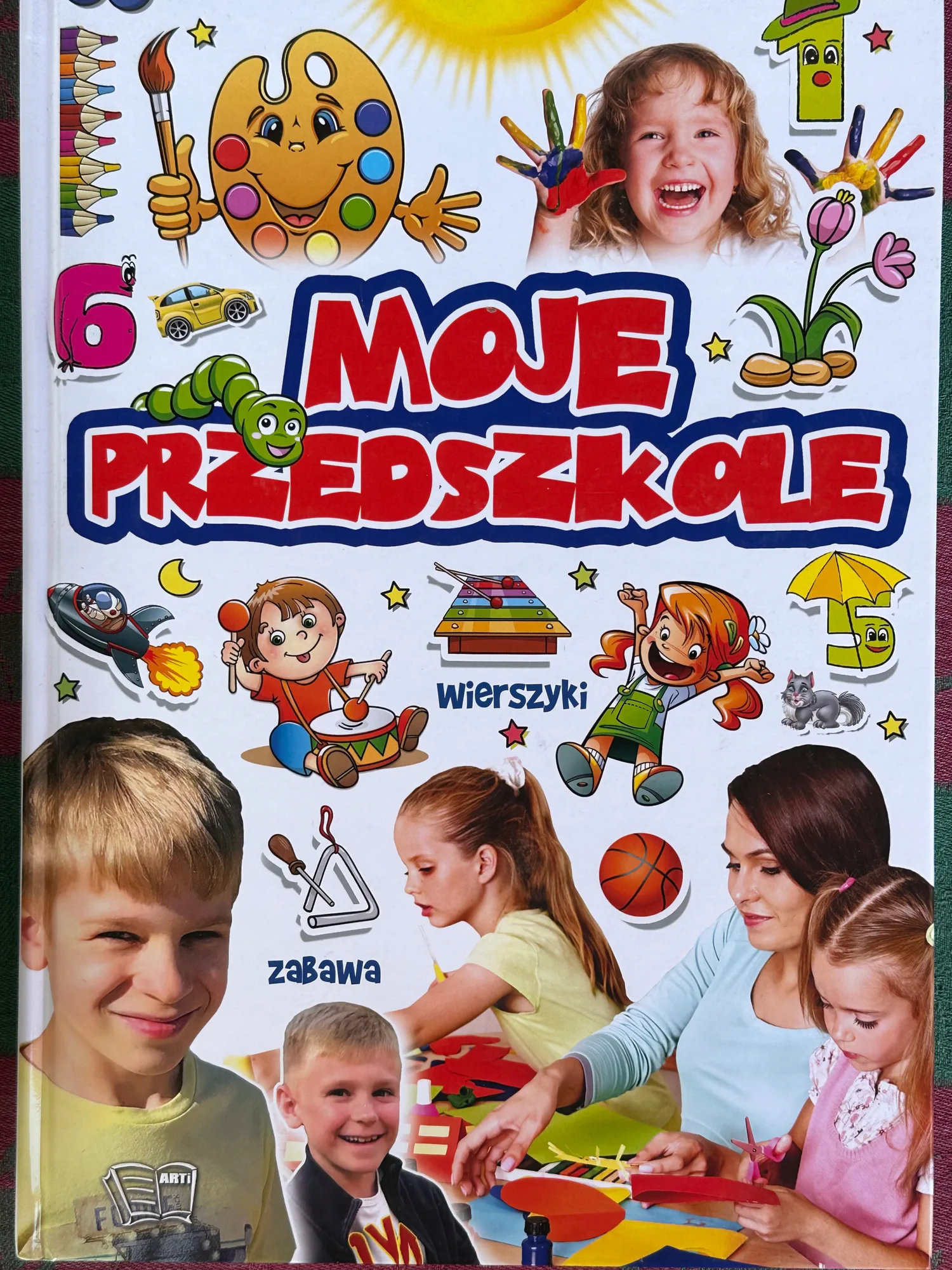 Okładka: Moje przedszkole wierszyki dla dzieci A4