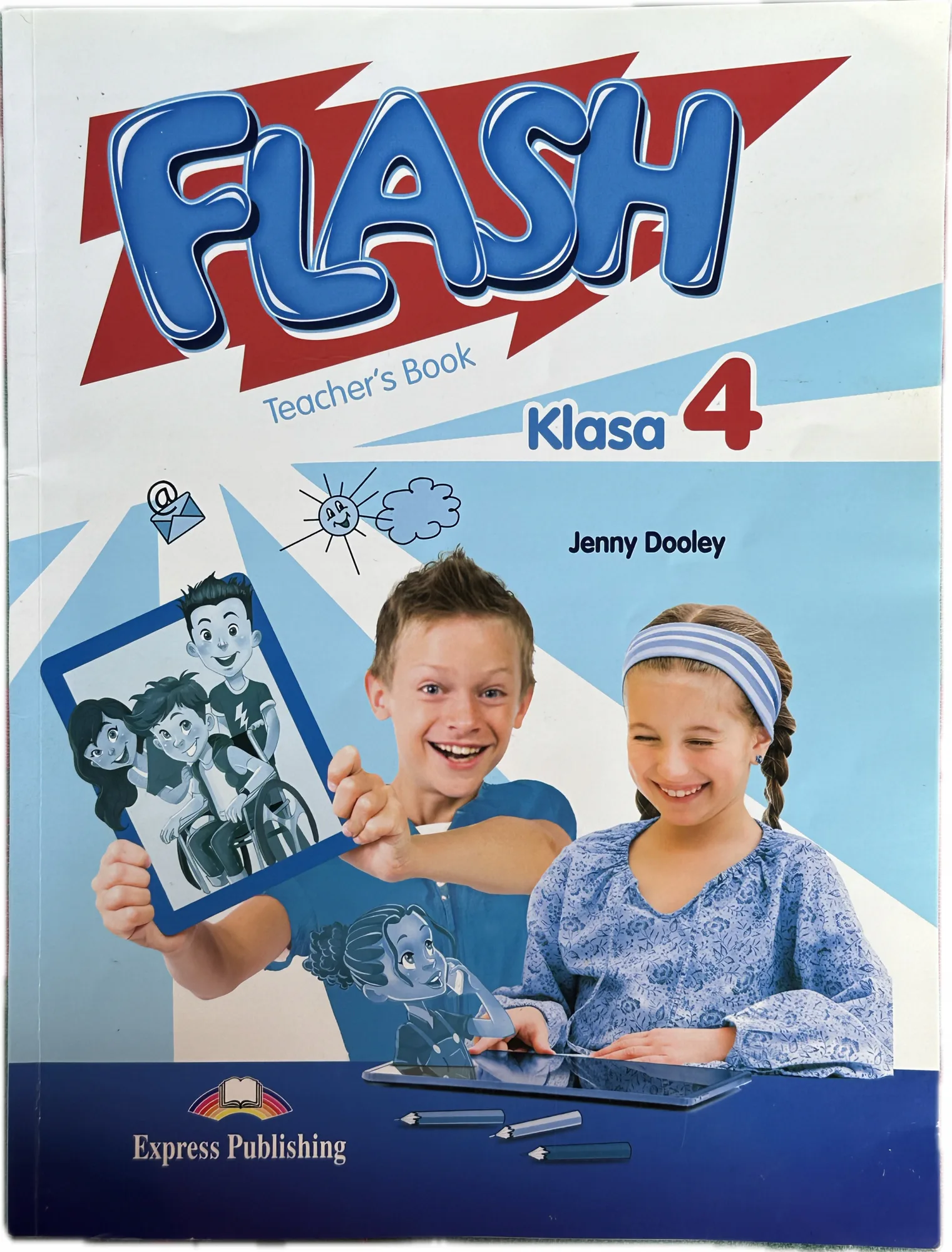 Okładka: Flash klasa 4 Teacher's book książka nauczyciela