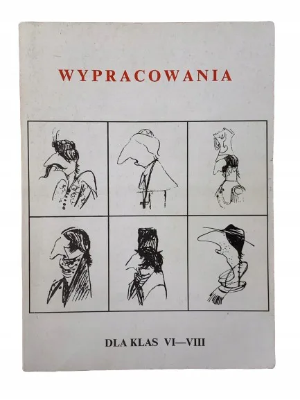 Okładka: WYPRACOWANIA KLASA 6 7 8 wzory SZKOŁA PODSTAWOWA