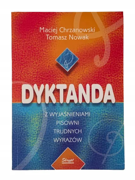 Okładka: ORTOGRAFIA SZKOŁA PODSTAWOWA DYKTANDA
