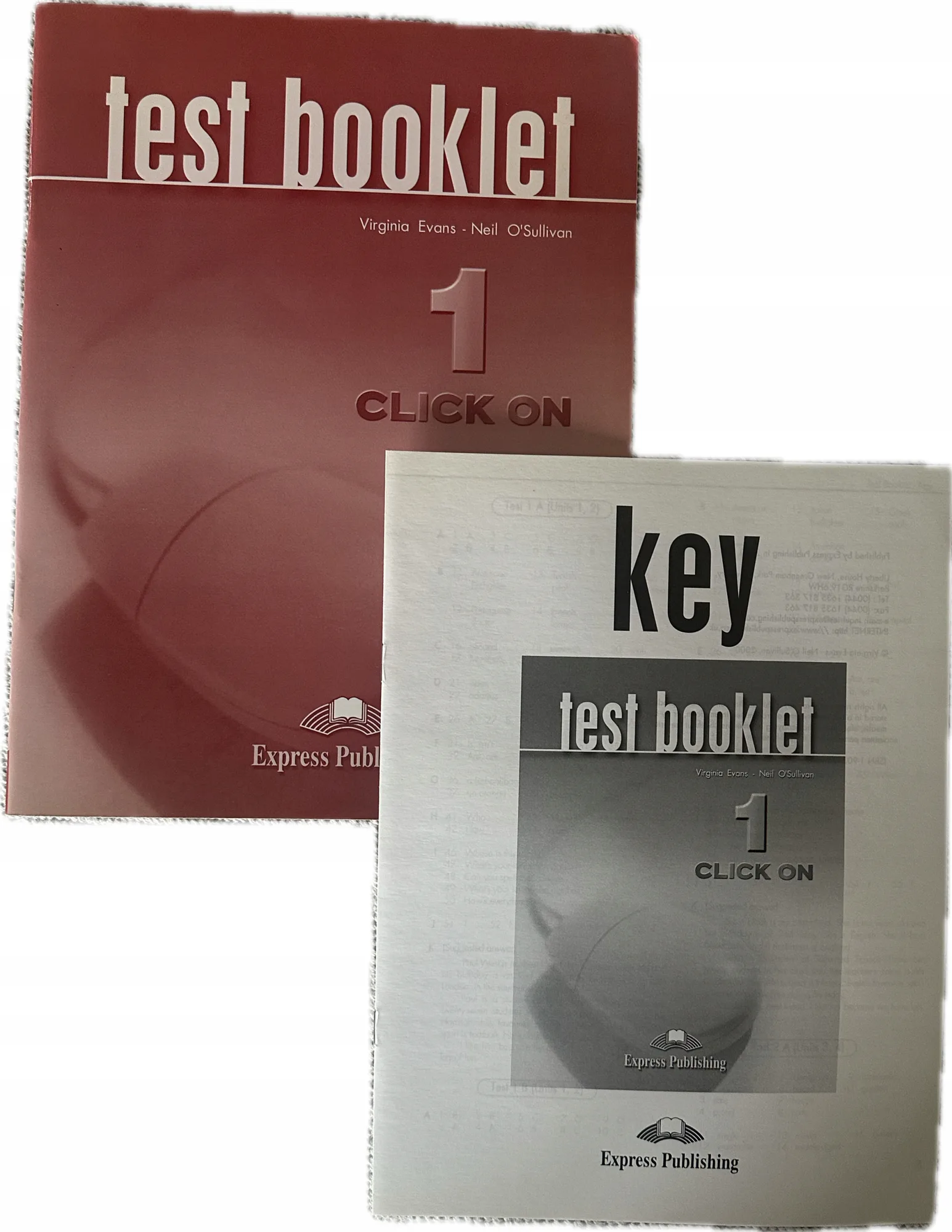 Okładka: Test booklet Click on 1 klasa 7 testy język angielski klucze odpowiedzi