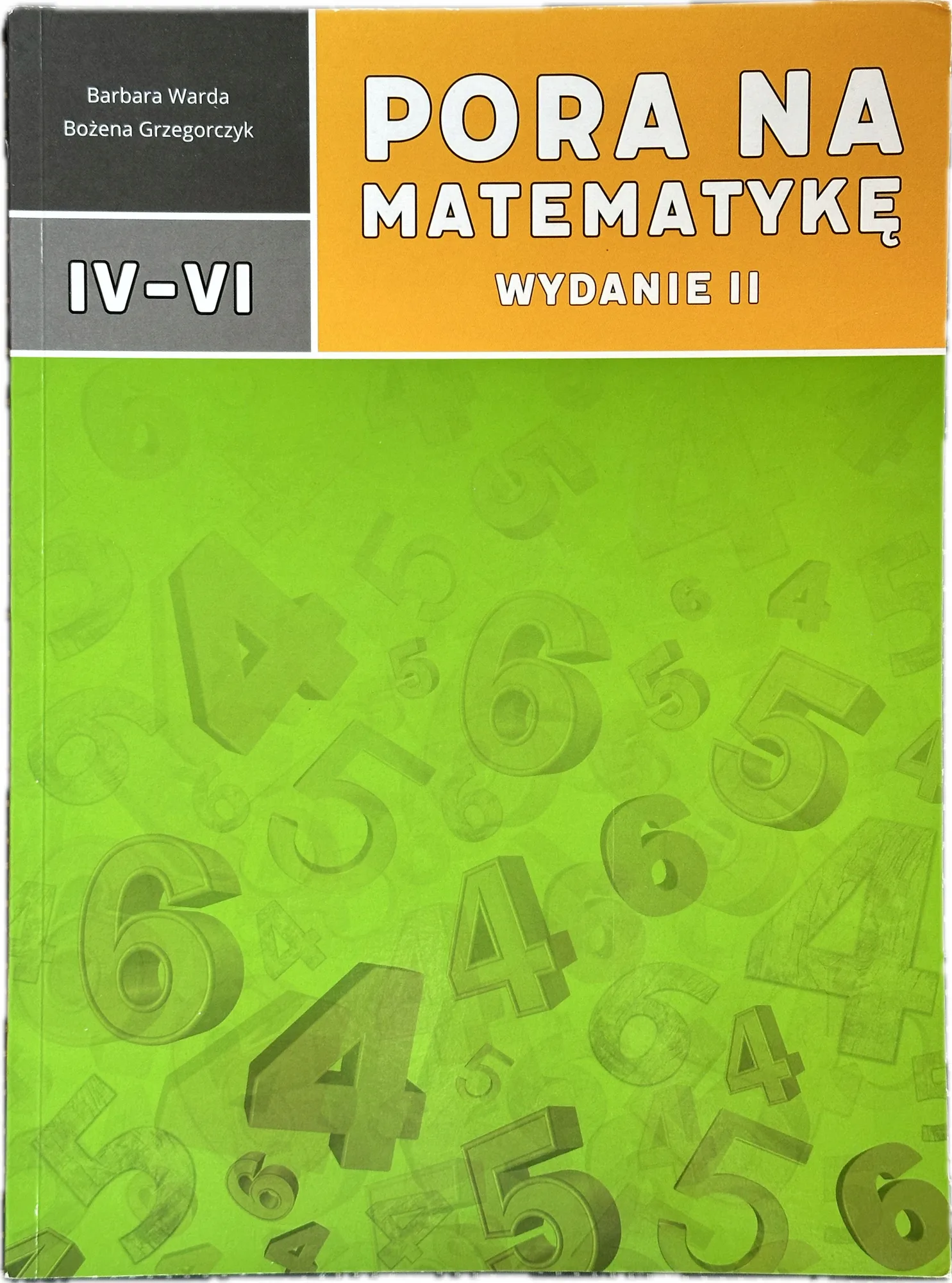 Okładka: klasa 4 5 6 sprawdziany TESTY matematyka Pora na matematykę folia