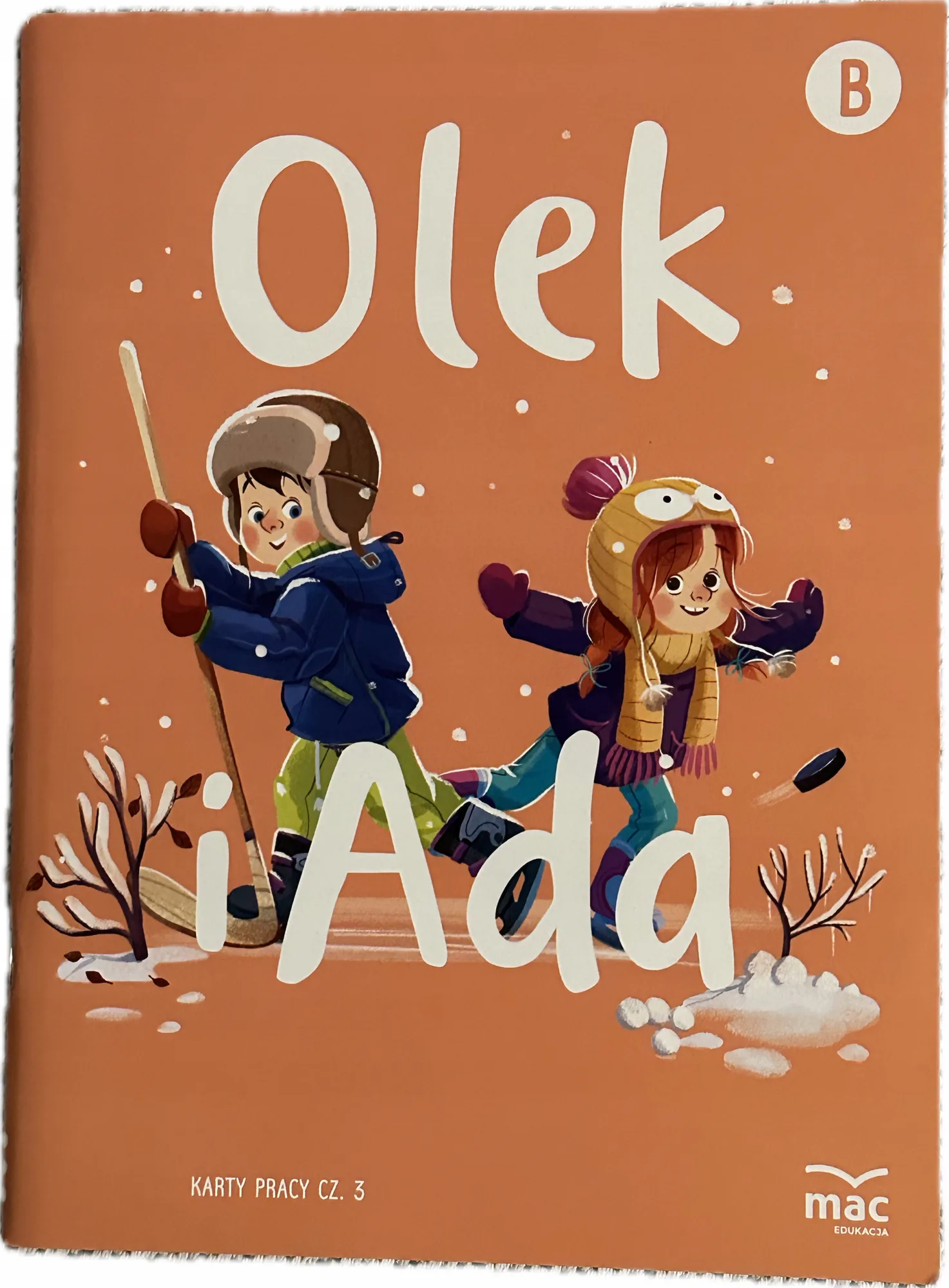 Okładka: OLEK i ADA KARTY PRACY część 3 poziom B