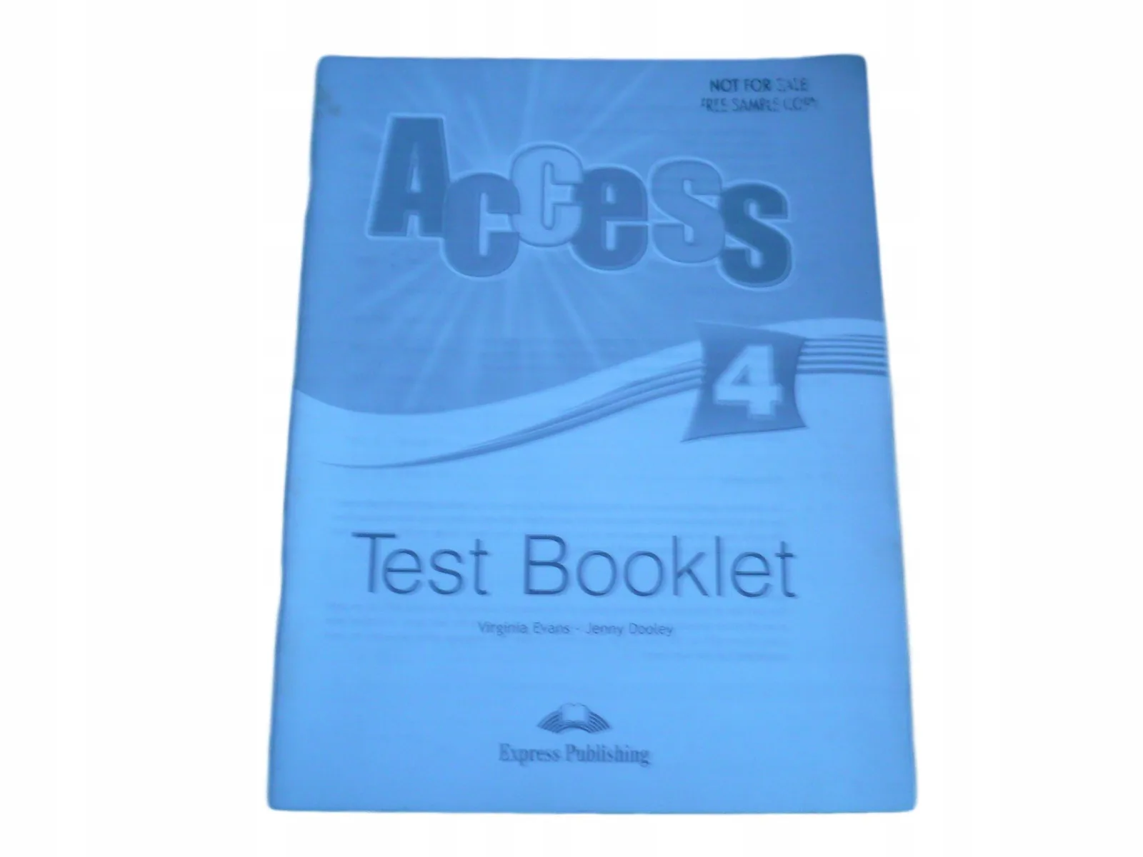 Okładka: ACCESS 4 TEST BOOKLET sprawdziany testy