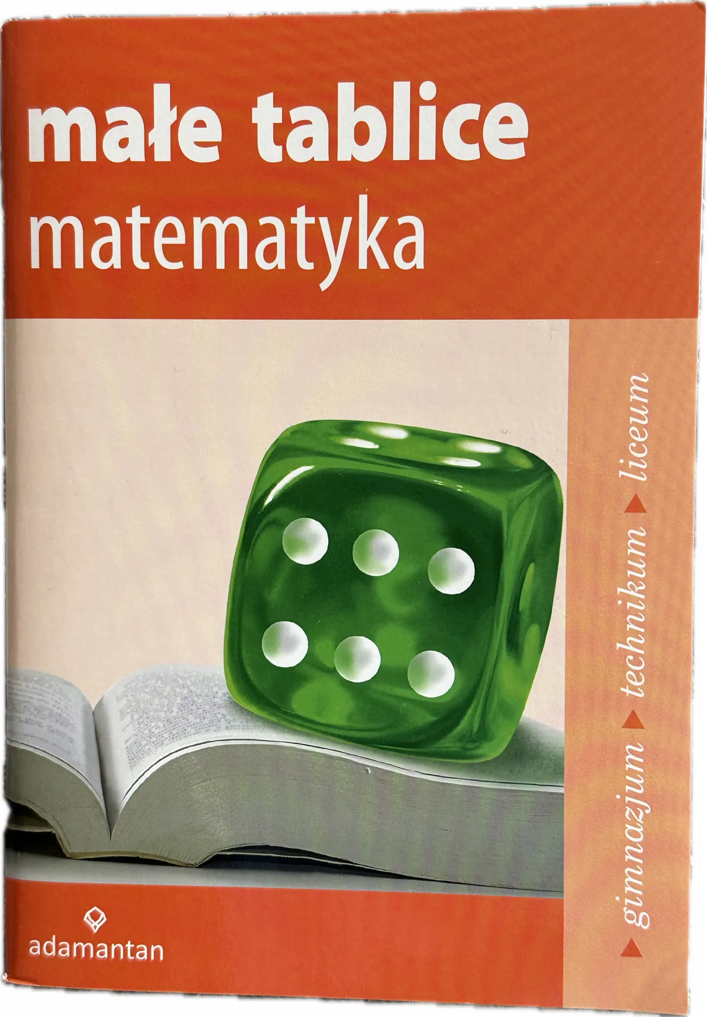 Okładka: MAŁE TABLICE matematyczne matematyka ściąga wzory SP liceum matura