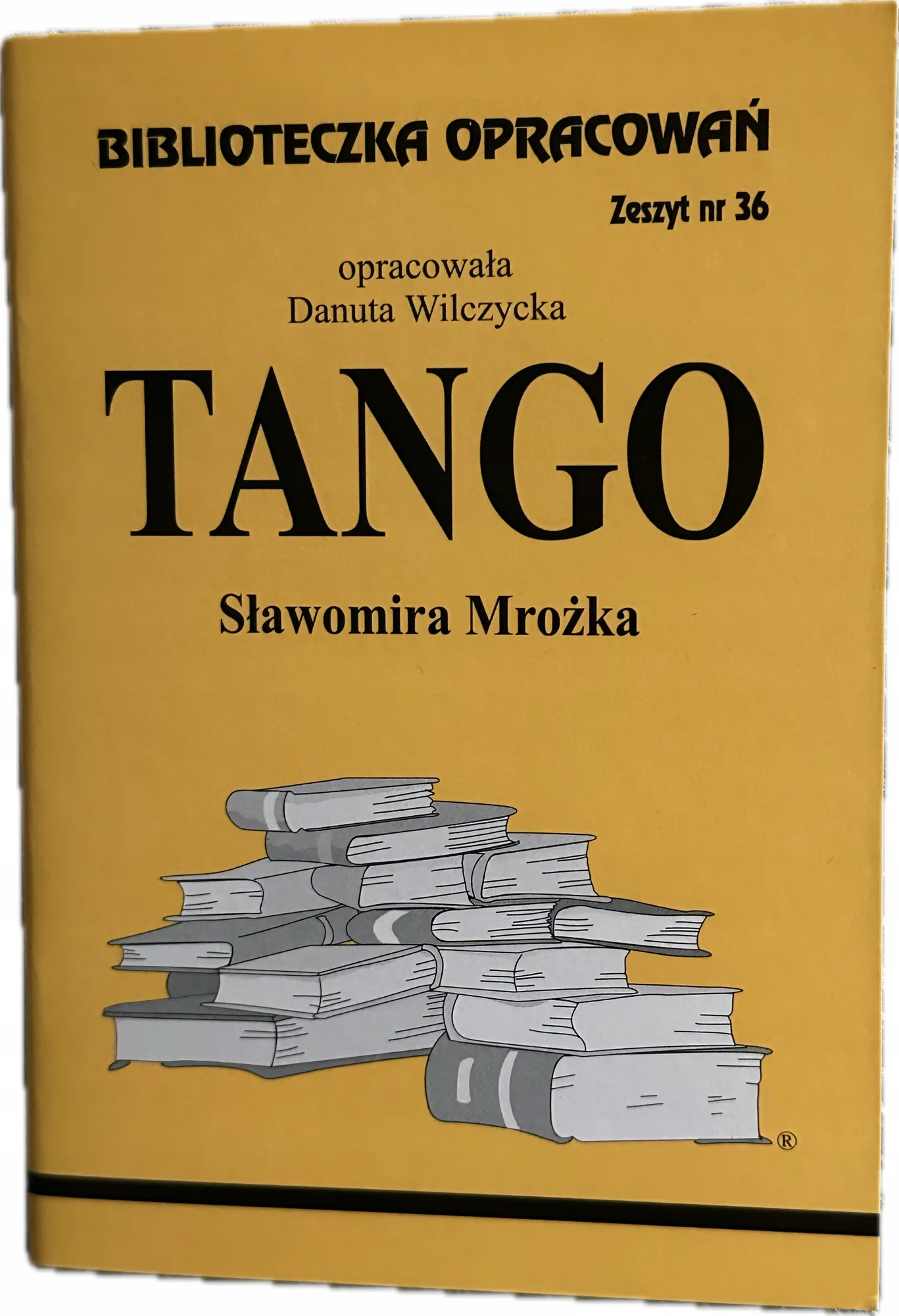 Okładka: TANGO streszczenie opracowanie ŚCIĄGA bryk omówienie lektury