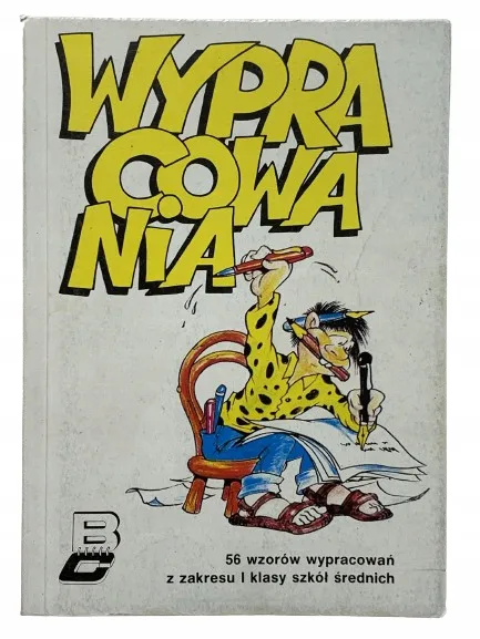 Okładka: WYPRACOWANIA liceum wzory język polski KLASA 1 LO