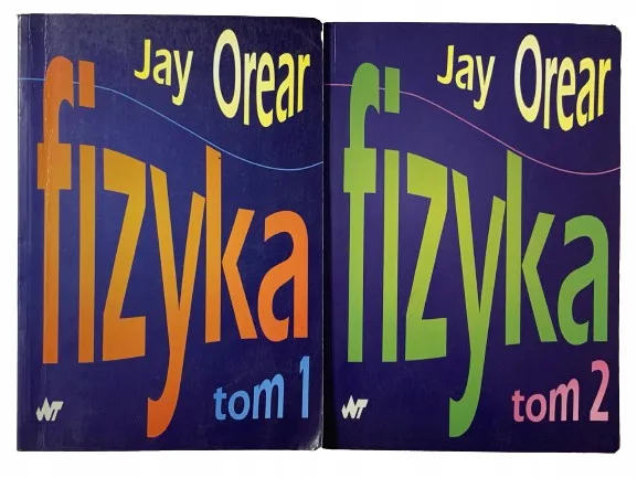 Okładka: Fizyka tomy 1-2 - Orear stan bardzo dobry minus
