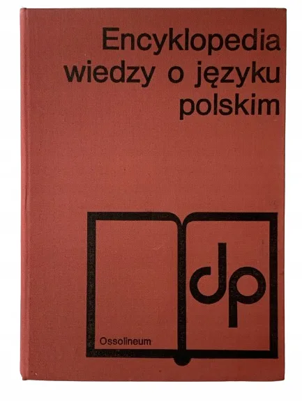 Okładka: Encyklopedia wiedzy o języku polskim stan bdb