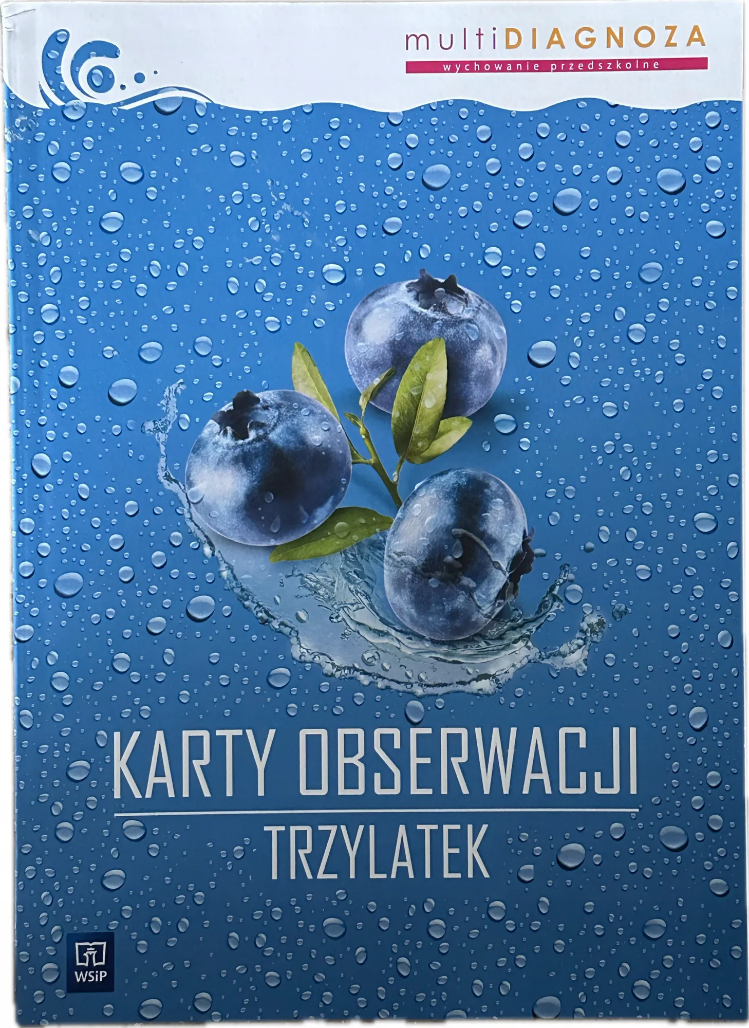 Okładka: Karty obserwacji badania pracy trzylatka 3 latka diagnoza WSIP
