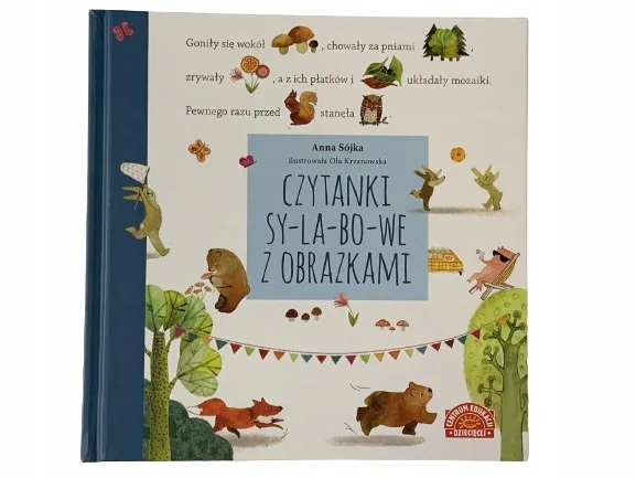 Okładka: Nauka czytania sylabami elementarz sylabowy klasa 1 zerówka CZYTANKI SYLAB.