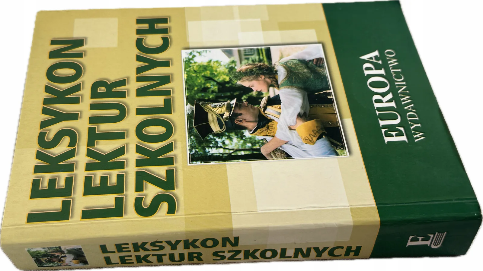 Okładka: LEKSYKON opracowania omówienia streszczenia lektur LO ściąga bryk matura