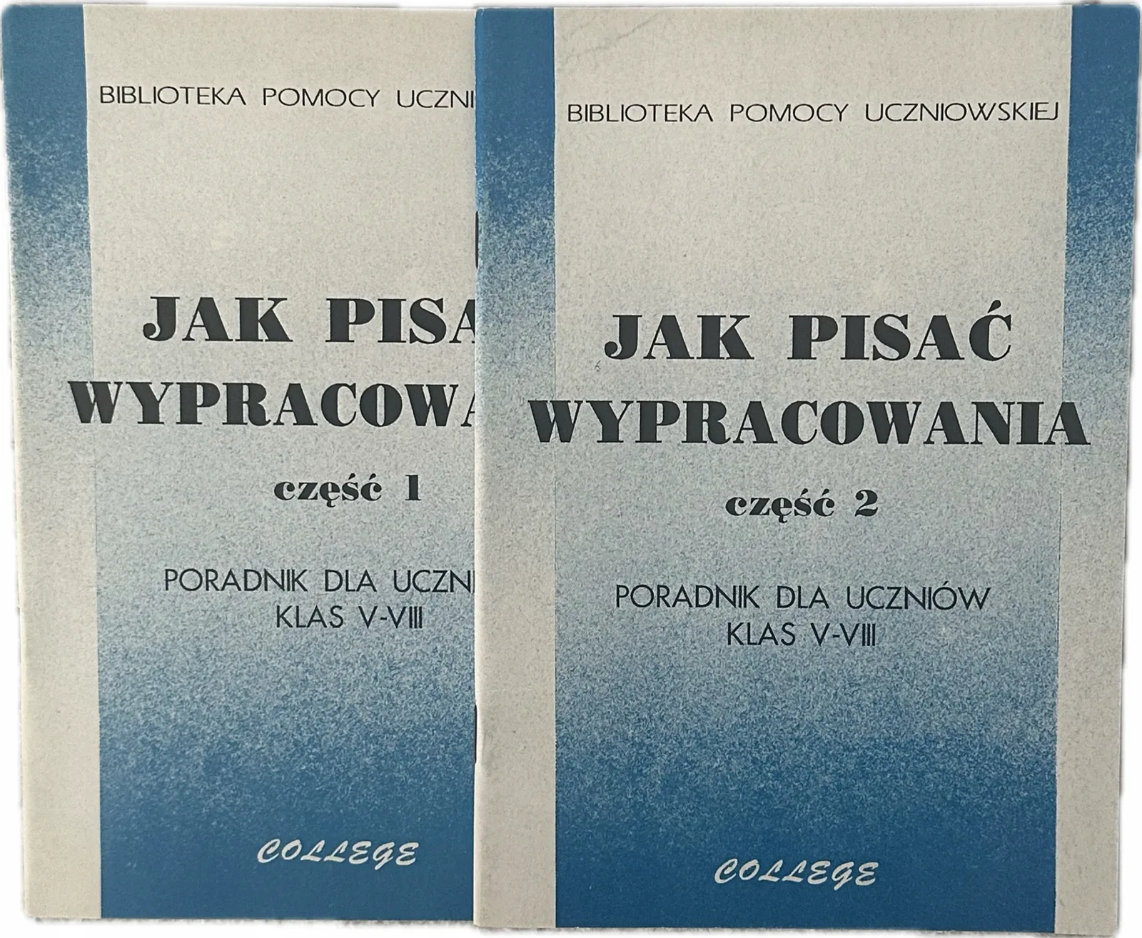 Okładka: WYPRACOWANIA KLASA 4 5 6 7 8 SZTUKA PISANIA wypracowań nauka pisania