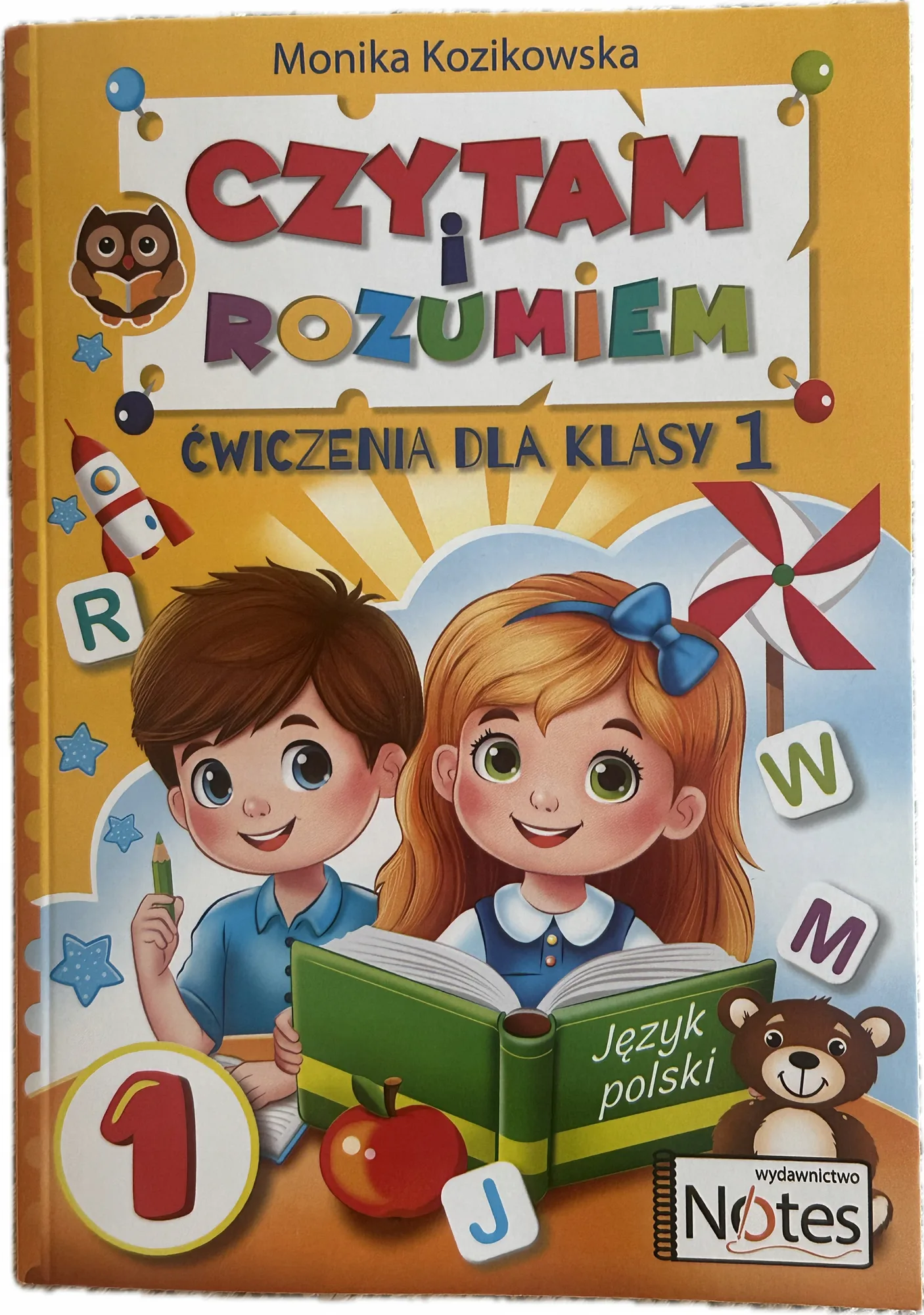 Okładka: Czytam i rozumiem ćwiczenia na CZYTANIE ze zrozumieniem klasa 1