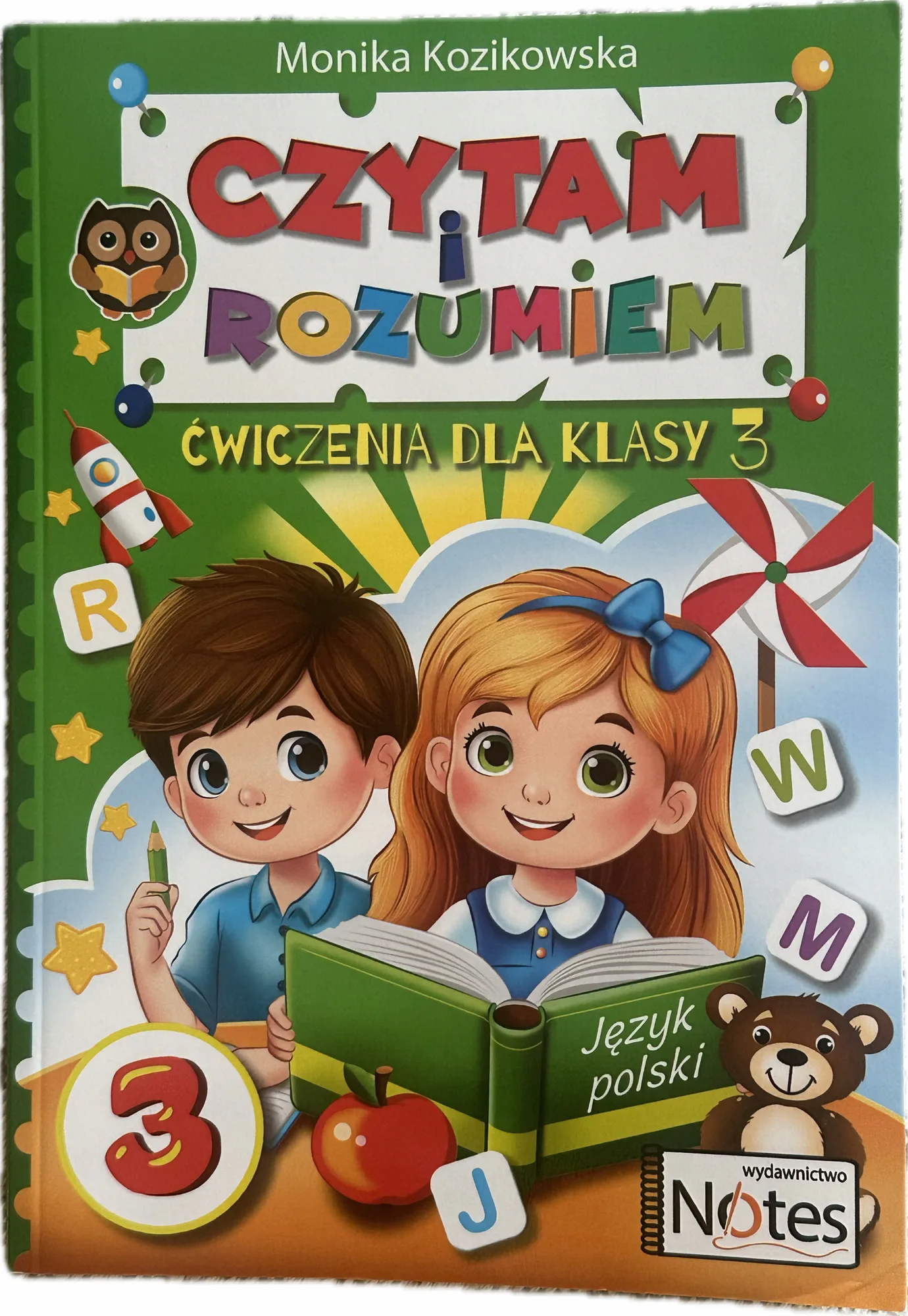 Okładka: Czytam i rozumiem ćwiczenia na CZYTANIE ze zrozumieniem klasa 3