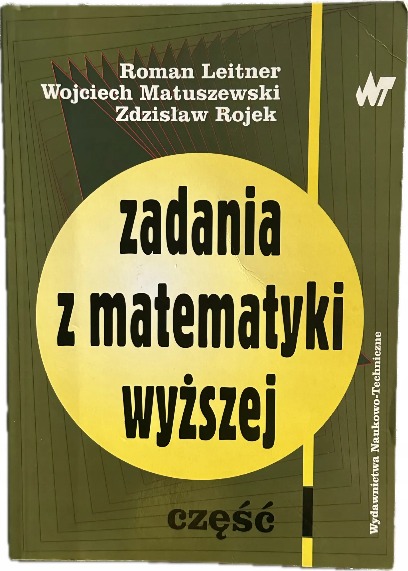 Okładka: Zadania z matematyki wyższej 1 tom Leitner