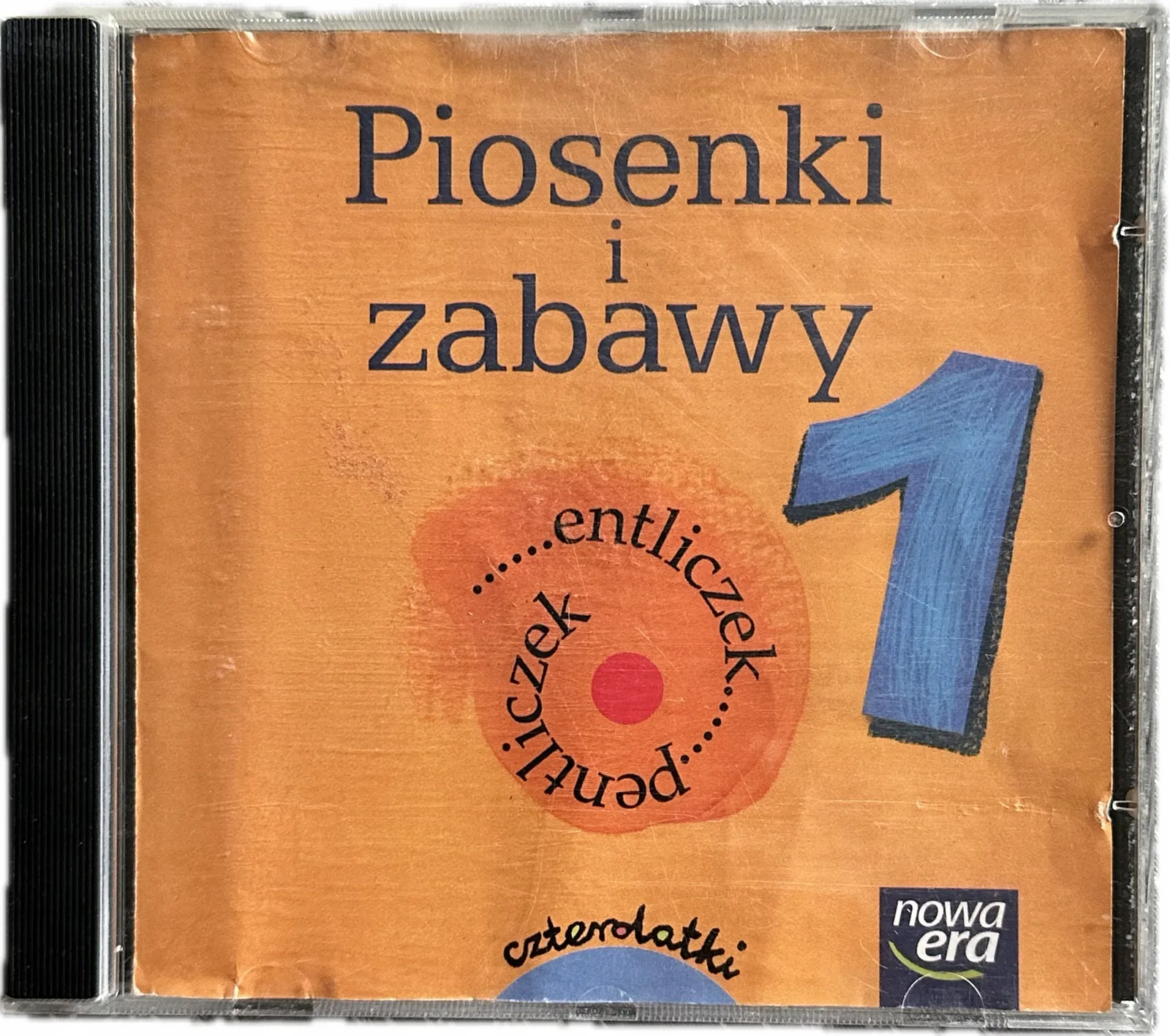 Okładka: Entliczek pentliczek 1 czterolatki piosenki i zabawy cd płyta