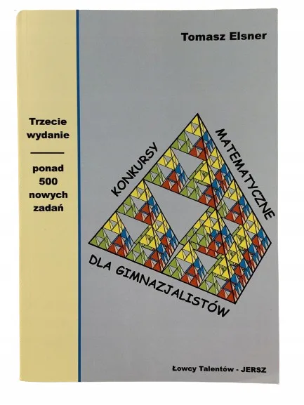 Okładka: MATEMATYKA konkursy matematyczne klasa 7 8 kadet