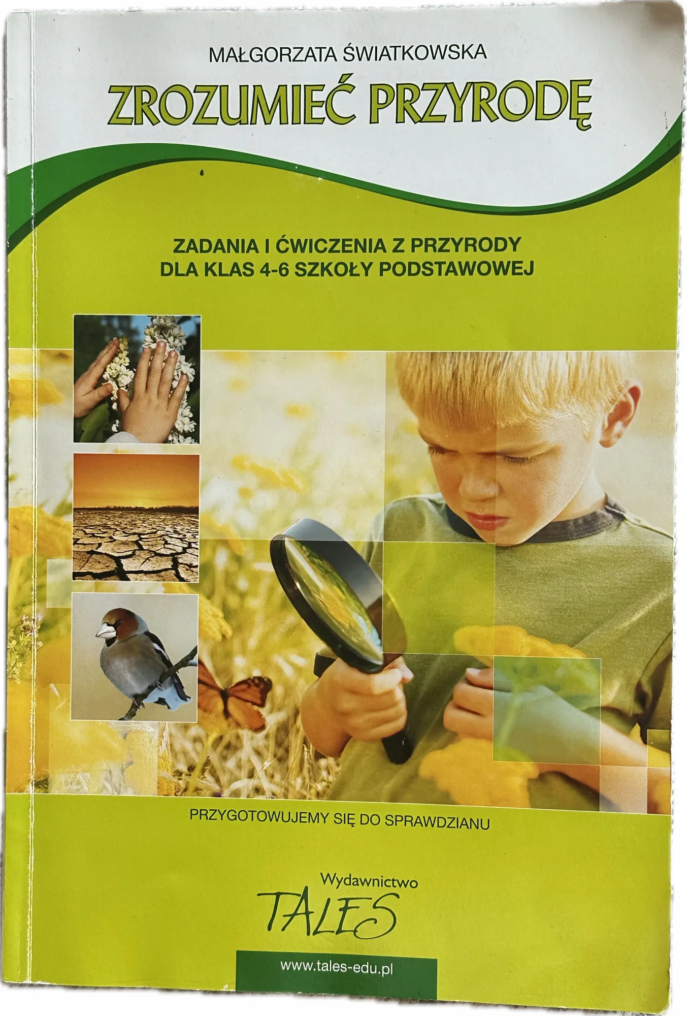 Okładka: Zrozumieć przyrodę PRZYRODA biologia klasa 4 5 6 testy sprawdziany