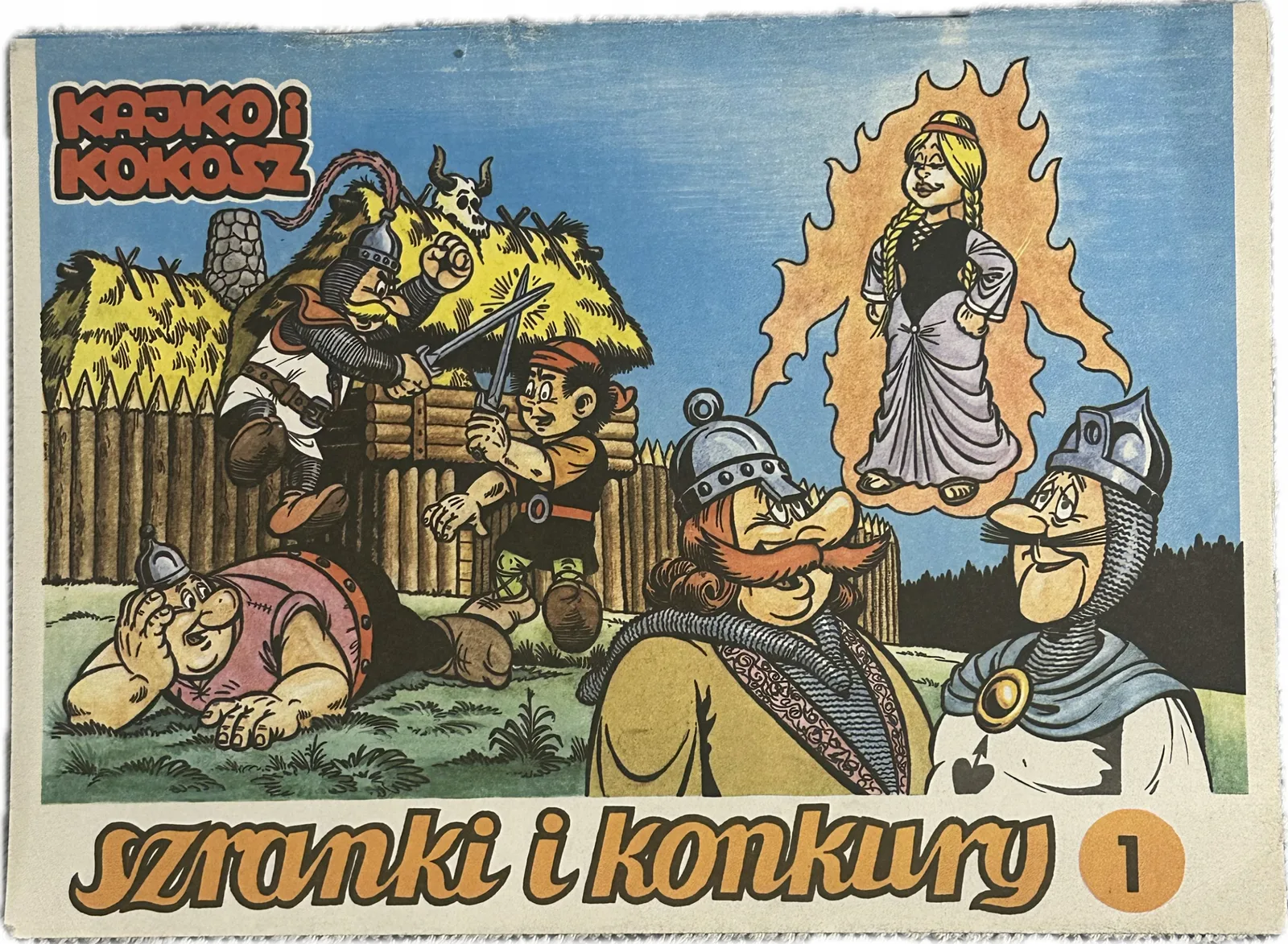 Okładka: Kajko i Kokosz Szranki i konkury Część 1