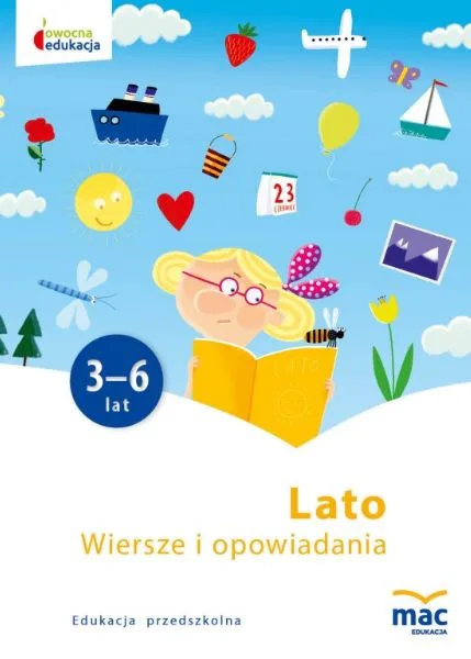 Okładka: Lato wiersze i opowiadania dla przedszkolaków MAC