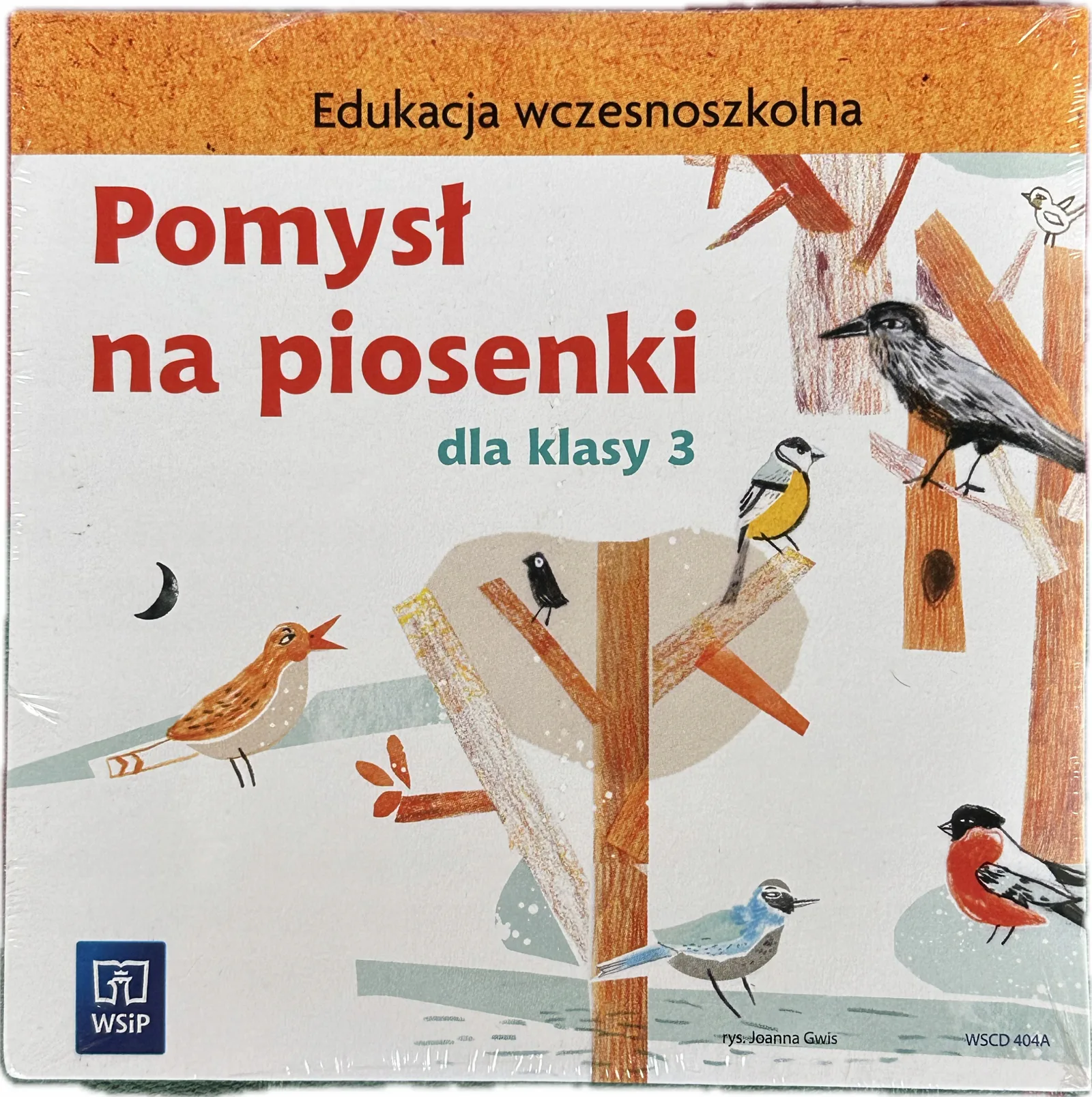 Okładka: płyta muzyczna WSIP Pomysł na piosenki na 4 pory roku klasa 3 folia