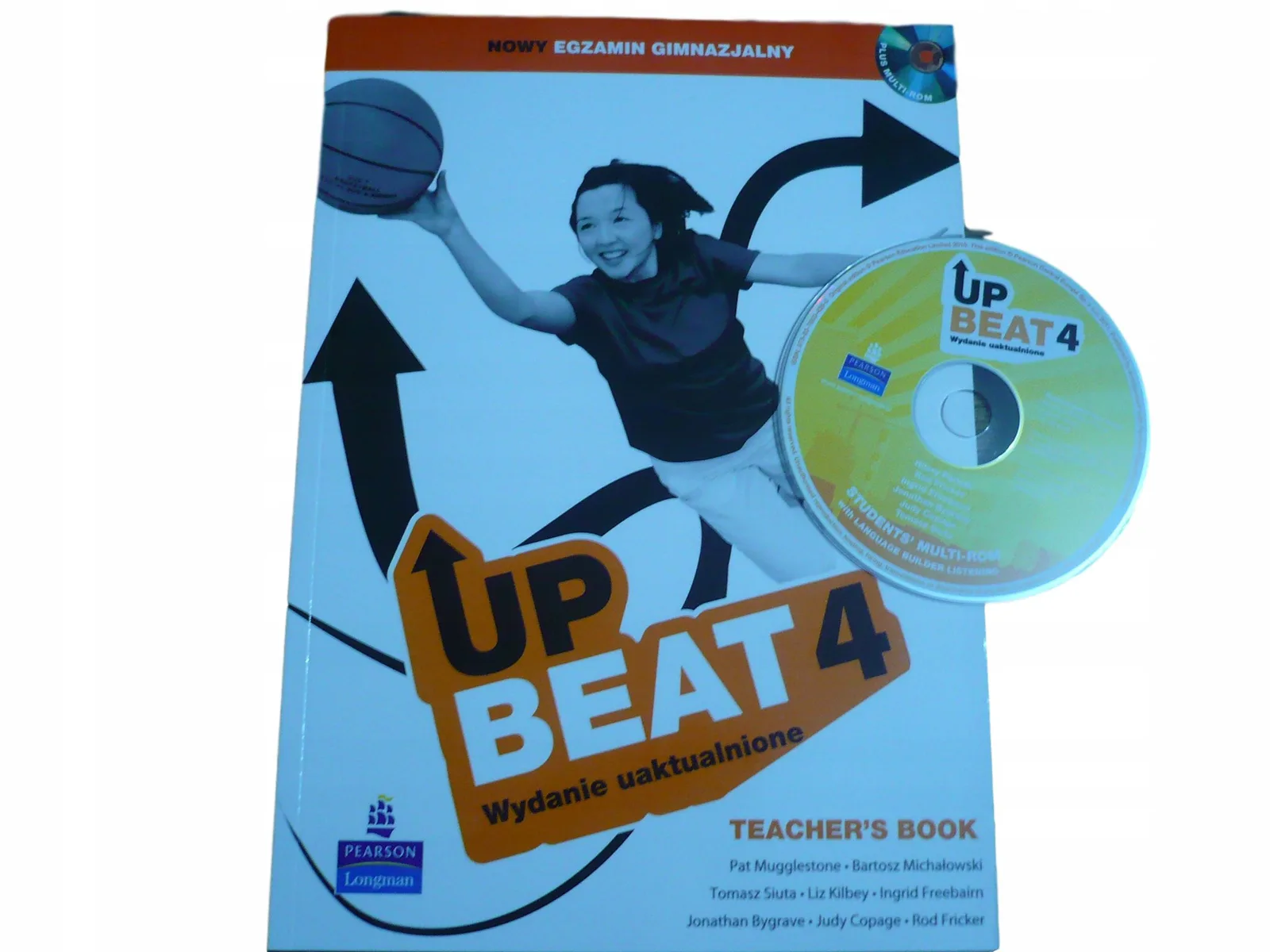 Okładka: UP BEAT 4 sprawdziany testy ksiązka nauczyciela