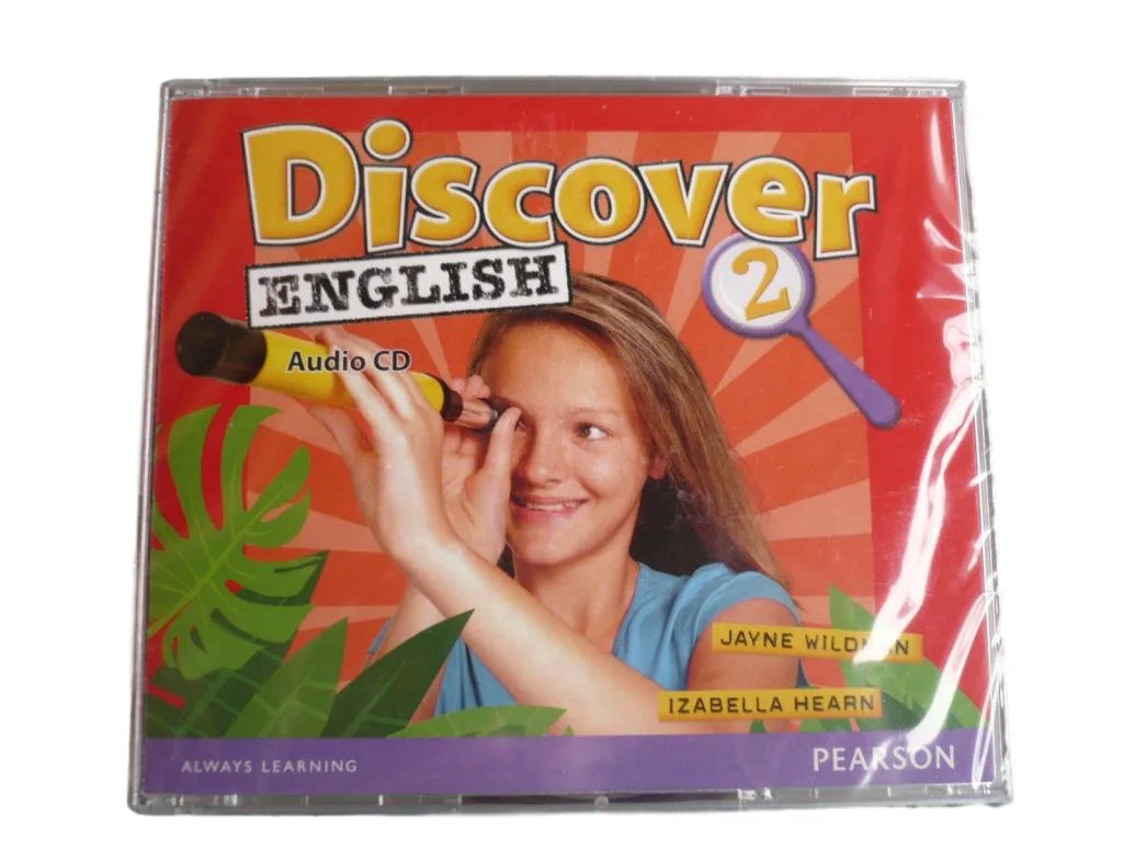 Okładka: Discover English 2 class audio cd nagrania ANGIELSKI KLASA 5