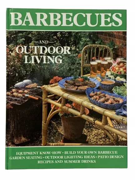 Okładka: BARBECUES and outdoor living A4 LAKIEROWANA
