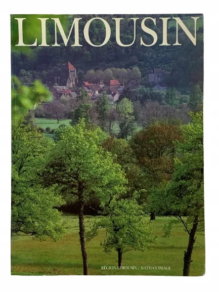 Okładka: album malarstwo LIMOUSIN region we Francji