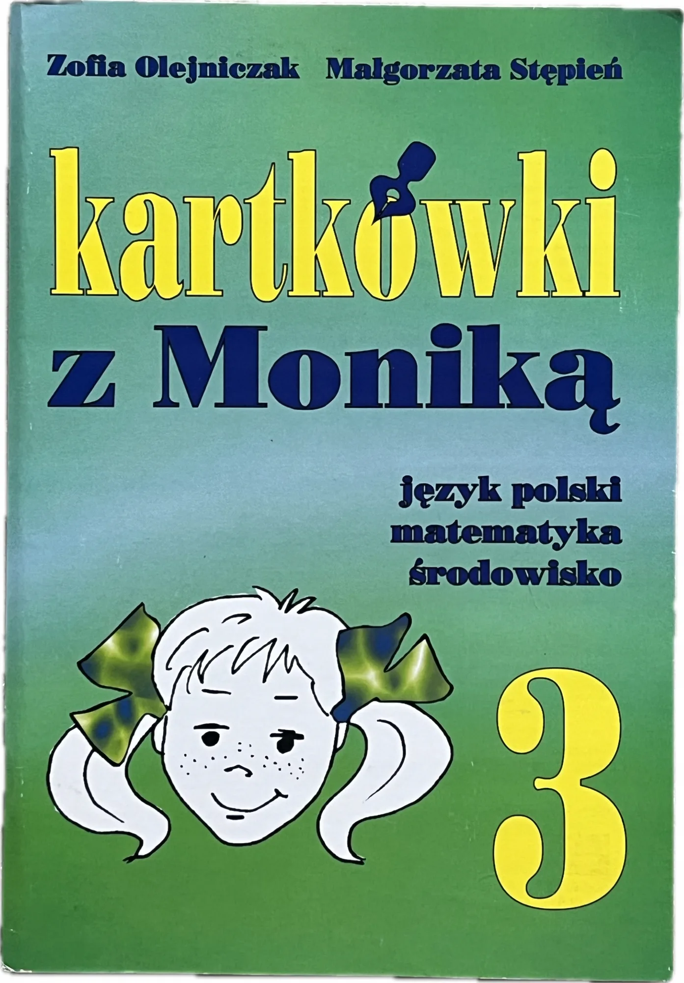 Okładka: Kartkówki KARTY PRACY język polski matematyka środowisko kLASA 3