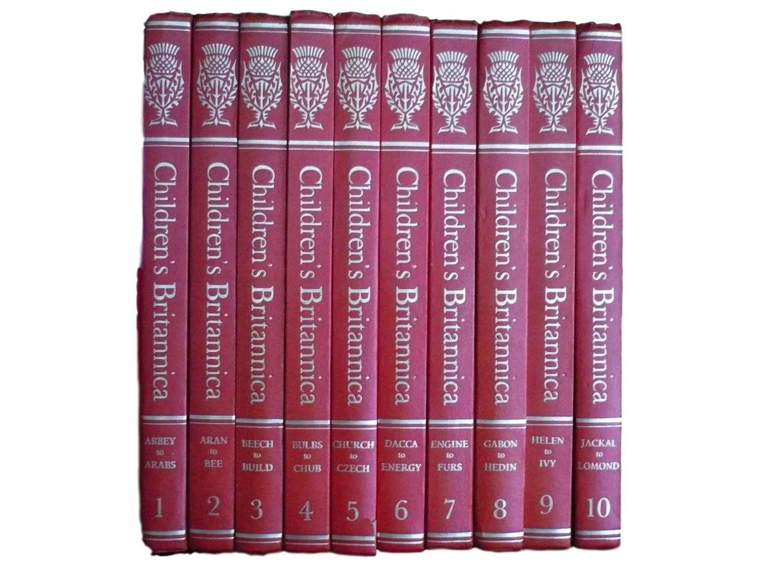 Okładka: CHILDRENS BRITANNICA -- encyklopedia w języku ang