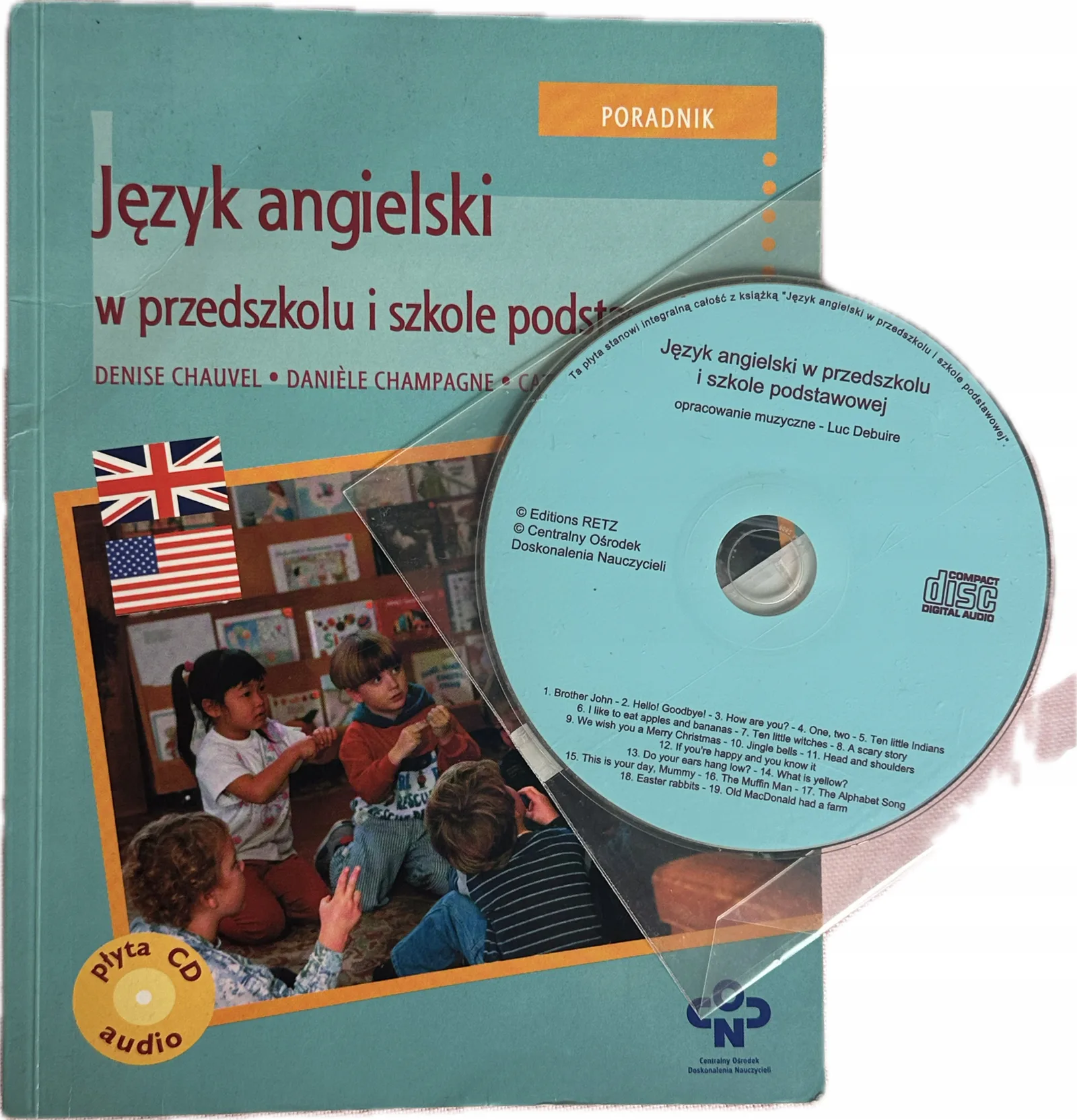 Okładka: język Angielski w przedszkolu i szkole podstawowej poradnik nauczyciela cd