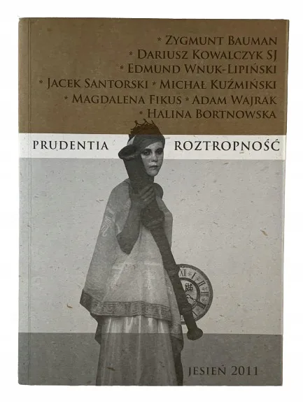 Okładka: ROZTROPNOŚĆ ZYGMUNT BAUMAN - stan bdb