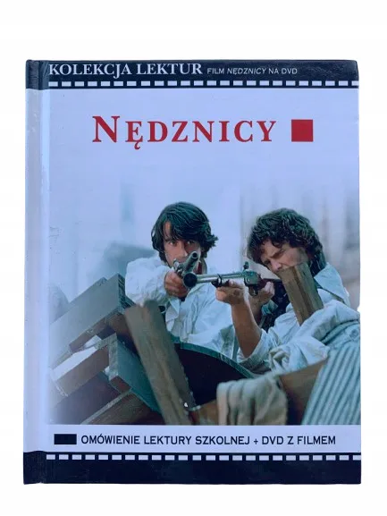 Okładka: NĘDZNICY OMÓWIENIE LEKTURY SZKOLNEJ + DVD