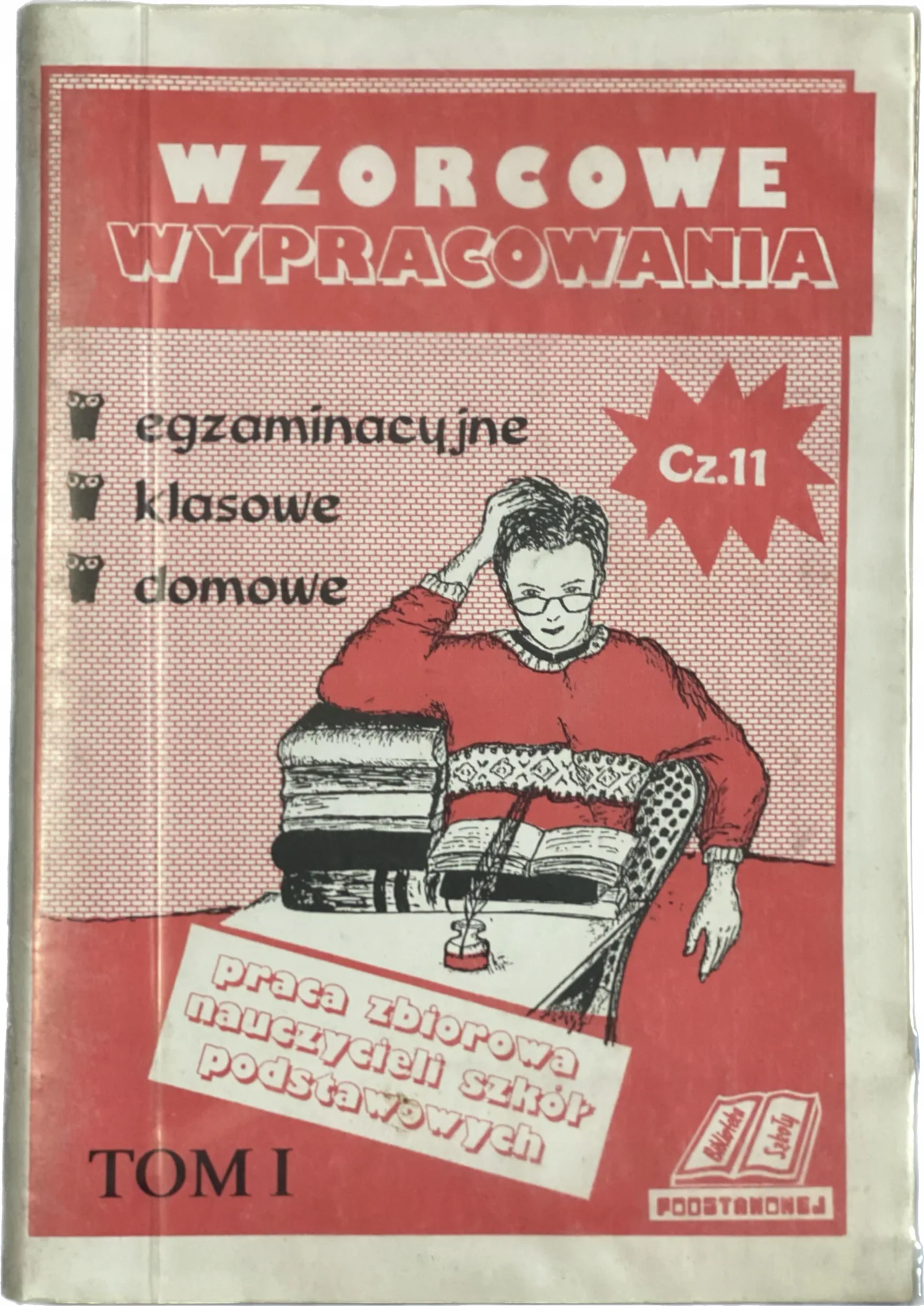Okładka: WYPRACOWANIA klasa 6 7 8 wzory SZKOŁA PODSTAWOWA