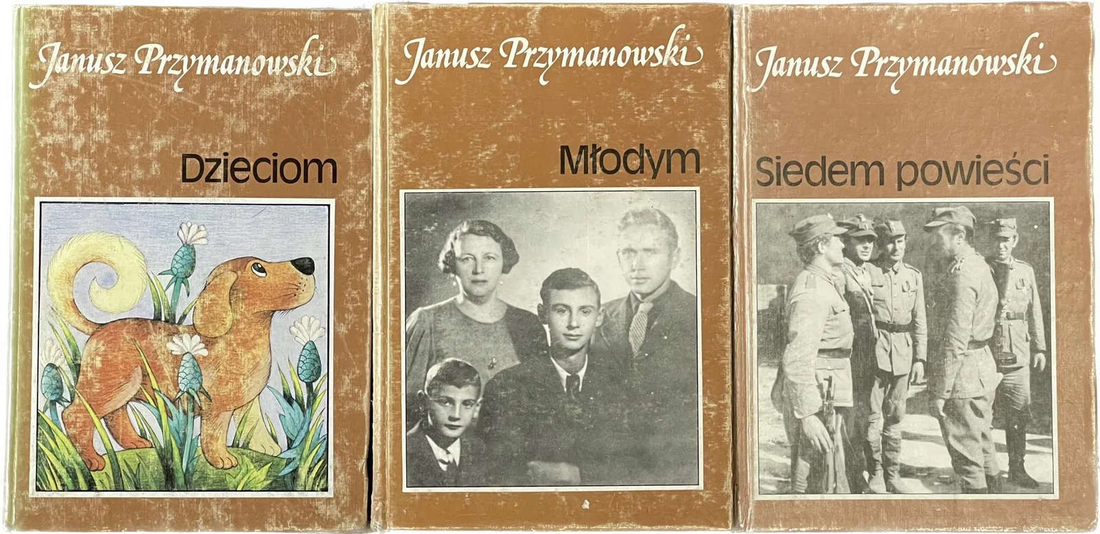 Okładka: 3 x Przymanowski Siedem powieści Młodym Dzieciom