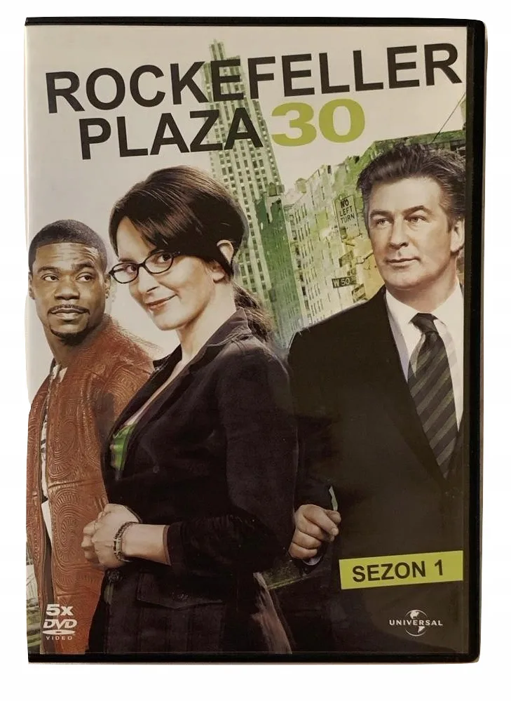 Okładka: 5 DVD - ROCKEFELLER PLAZA 30 Sezon 1 polski lektor