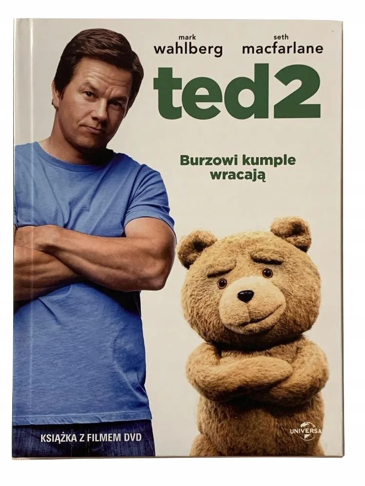 Okładka: DVD TED 2 - Mark Wahlberg LEKTOR