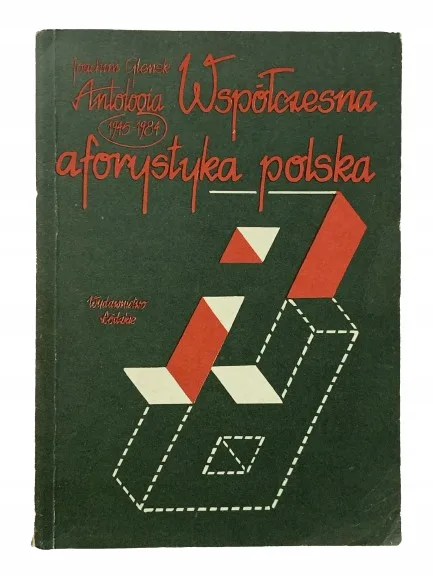 Okładka: Współczesna aforystyka polska - Joachim Glensk