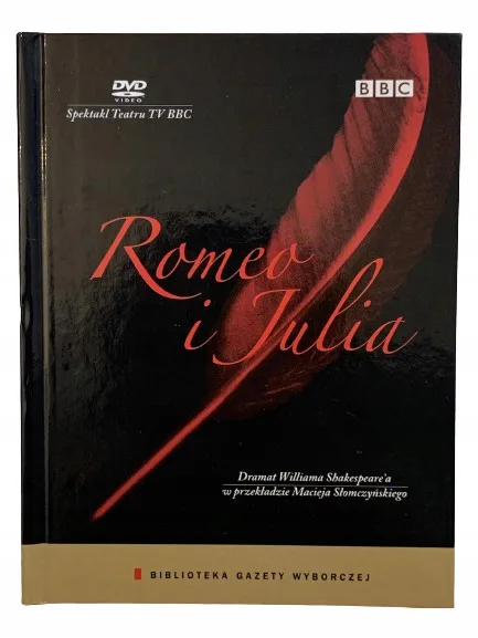 Okładka: ROMEO I JULIA LEKTURA + film DVD